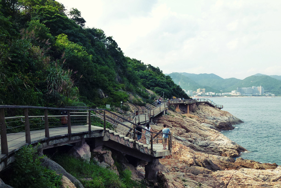 大梅沙海滨栈道